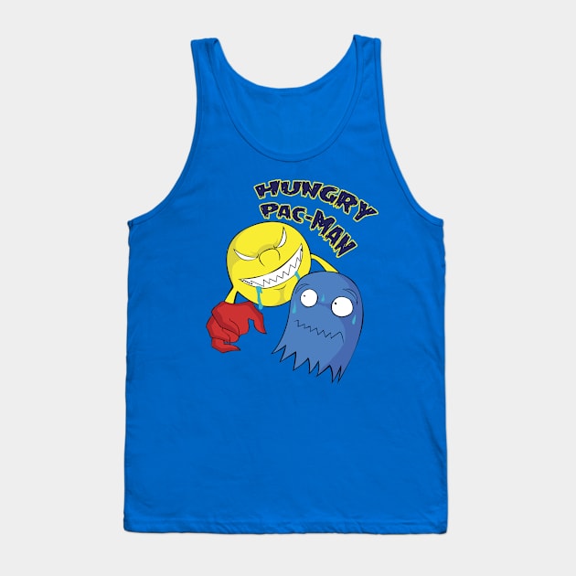 Hungry Pac-Man Tank Top by SkyPeps